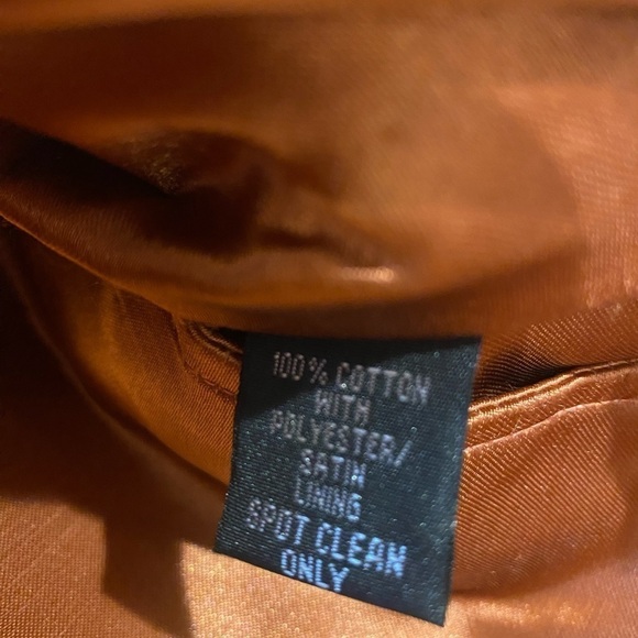 CHRISTINA ROSE CHENILLE BEADED & SEQUIN PAISLEY SHOULDER TOTE OR KNITTING BAG - Picture 9 of 9